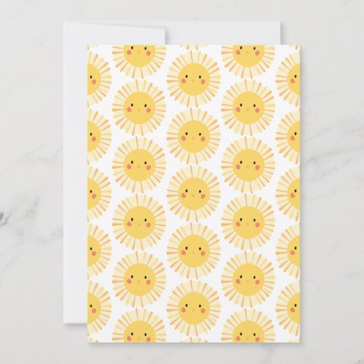 私たちの小さなサンシャインピンクガーリーの誕生日パーティー (裏面)