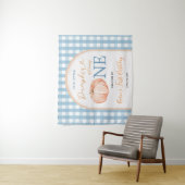 私たちの小さなスイートパンプキン 1歳の誕生日おめでとう タペストリー (インサイチュ)