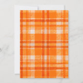 私たちの小さなチャンプバスケットバスケットボーイベビーシャワー 招待状 (裏面)