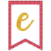 私たちの小さなトルコ1st誕生日ハイチェア(少女) バンティングフラッグ (第3の旗)