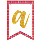 私たちの小さなトルコ(女の子)誕生日バンティングバナー バンティングフラッグ (第3の旗)