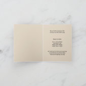 私たちの小さなニンジン:誕生のお知らせ カード (内部)