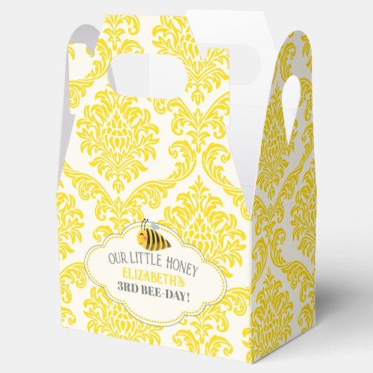私たちの小さなハニービー誕生日お願いボックス フェイバーボックス (オープン)