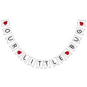 私たちの小さなバグのバナー、レディバグのバナー、誕生日 バンティングフラッグ (全)