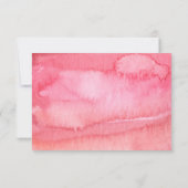 私たちの小さなバレンタインベイビーのお知らせ 招待状 (裏面)