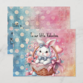 私たちの小さなバレンタイン ポストカード