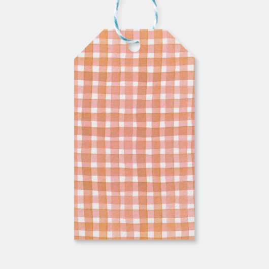 私たちの小さなパンプキン 1歳の誕生日感謝の気持ちのギフトタグ ギフトタグ (裏面)