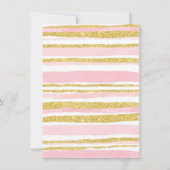 私たちの小さなパンプキン 1歳の誕生日招待状 招待状 (裏面)