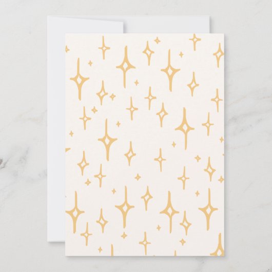 私たちの小さなパーティー動物グミベア3歳の誕生日 招待状 (裏面)