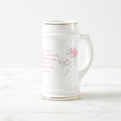 私たちの小さなパールマ大切グの女の子だ ビールジョッキ (正面右)