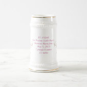 私たちの小さなパールマ大切グの女の子だ ビールジョッキ (中央)