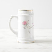 私たちの小さなパールマ大切グの女の子だ ビールジョッキ (左)