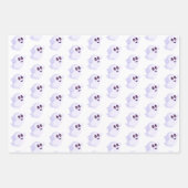 私たちの小さなブハロウィーン誕生日パーティー ラッピングペーパーシート (正面3)