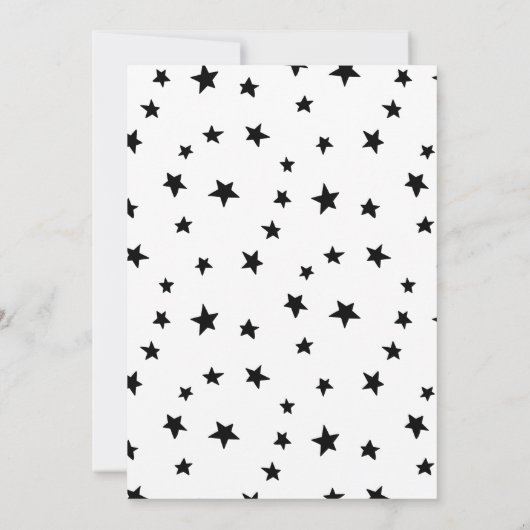 私たちの小さなブピンクハロウィーン誕生日パーティー 招待状 (裏面)