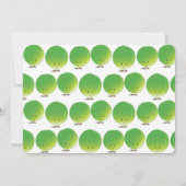 私たちの小さなブリュッセルスプラウトは1つの誕生日を回している 招待状 (裏面)