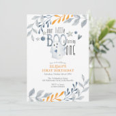 私たちの小さなブーが1歳の誕生日を迎える 招待状 (スタンド正面)