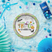 私たちの小さなブーが2歳の誕生日パーティーのプレート ペーパープレート (パーティー)