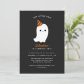 私たちの小さなブーちゃんのハロウィン誕生日パーティー 招待状 (スタンド正面)
