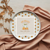 私たちの小さなブーはほとんど赤ちゃんシャワーのナプキン スタンダードカクテルナプキン