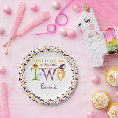 私たちの小さなブー2歳、ハロウィーン2歳の誕生日 ペーパープレート (パーティー)