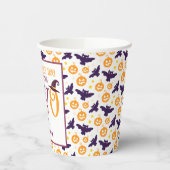 私たちの小さなブー2歳、ハロウィーン2歳の誕生日 紙コップ (左)