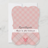 私たちの小さなプリンセス赤ちゃん女の子の誕生発表 案内状 (裏面)