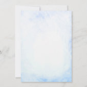 私たちの小さなマーメイド4th誕生日マーメイドパーティー 招待状 (裏面)