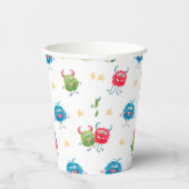 私たちの小さなモンスターの誕生日パーティー 紙コップ (右)