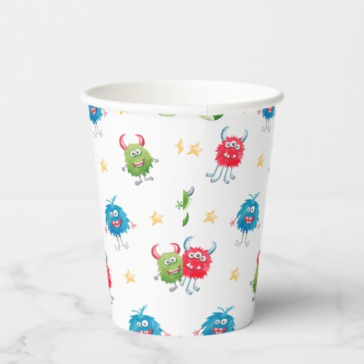 私たちの小さなモンスターの誕生日パーティー 紙コップ (右)