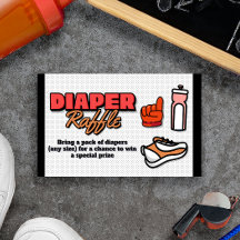 私たちの小さなルーキーが途中にある – おむつラッフル