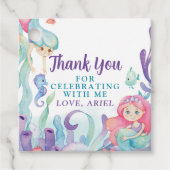 私たちの小さな人魚は、ありがとう フェイバータグ (正面)