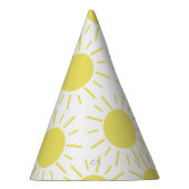 私たちの小さな太陽の光の最初の誕生日 パーティーハット (右)