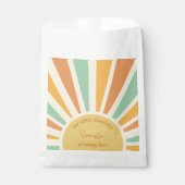私たちの小さな太陽の光の誕生日の大きな太陽 フェイバーバッグ (正面)