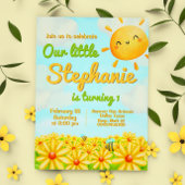 私たちの小さな太陽 - 春の招待 招待状