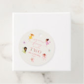 私たちの小さな妖精は魅惑された2番目の誕生日パーティー フェイバータグ (インサイチュ)