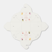 私たちの小さな妖精は魅惑された2番目の誕生日パーティー フェイバーボックス (折り畳みなし)