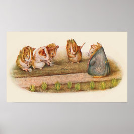 私たちの小さな庭の愛らしいモルモットたち ポスター