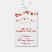 私たちの小さな恋人の赤ちゃんシャワーのお願い