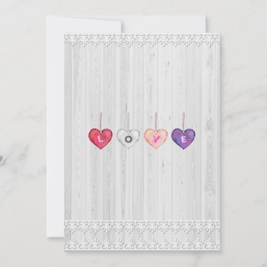 私たちの小さな恋人は赤ちゃんのシャワーの途中にある 招待状 (裏面)