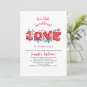 私たちの小さな恋人は赤ちゃんのシャワーの途中にある 招待状 (スタンド正面)