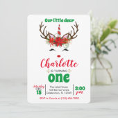 '私たちの小さな愛' リトルレインディアガール クリスマス 招待状 (スタンド正面)