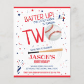 私たちの小さな新人の野球予算2nd誕生日 (正面)