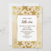 私たちの小さな星の写真招待状 招待状 (裏面)