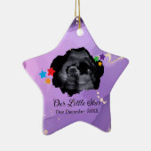 私たちの小さな星ベビー超音波ソノグラム セラミックオーナメント (右)