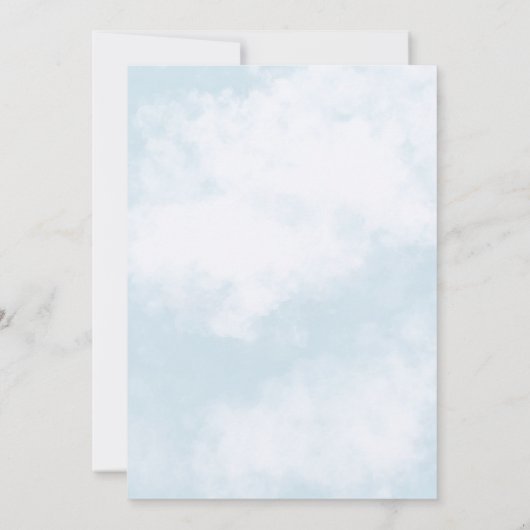 私たちの小さな爆竹の宇宙飛行士の最初の誕生日 招待状 (裏面)