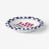 私たちの小さな爆竹の最初の誕生日 ペーパーボウル (傾斜あり)