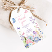 私たちの小さな蝶の誕生日パーティーメッセージカード ギフトタグ