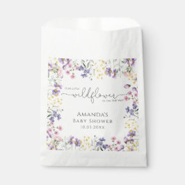 私たちの小さな野草の赤ちゃんシャワー フェイバーバッグ