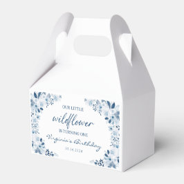 私たちの小さな野草ベビーガール1st誕生日パーティー フェイバーボックス