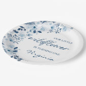 私たちの小さな野草ベビーガール1st誕生日パーティー ペーパープレート (アングル)